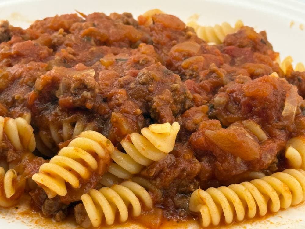 Fusilli Bolognese