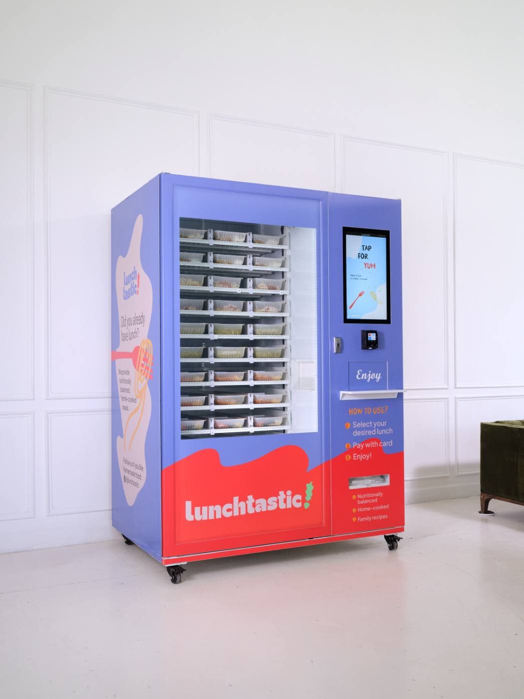 A Lunchtastic kiosk