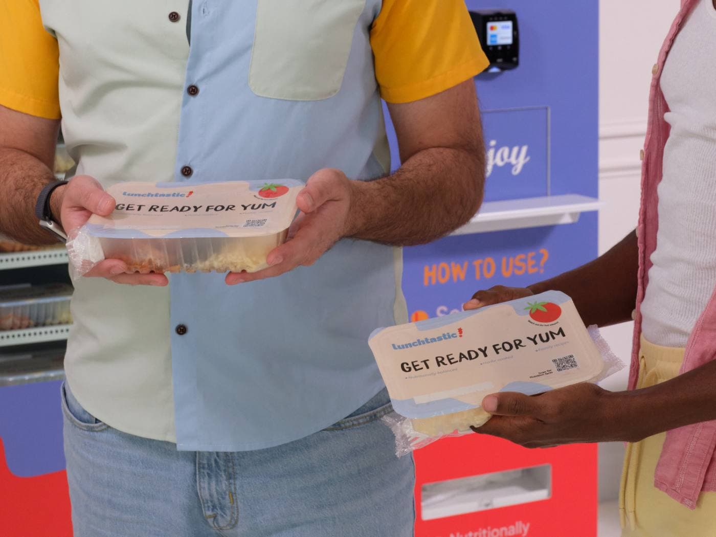 Chef-prepared meals in Lunchtastic containers